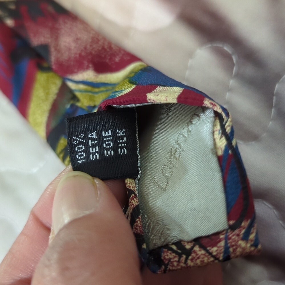 Lorenzo Mad e In Italy 1964 100% Silk Tie - Picture 4 of 14